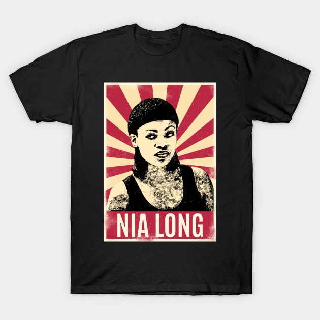 Retro Vintage Nia Long // Love Jones T-Shirt by Play And Create